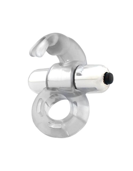 Horizon Anillo Vibrador con Conejito Transparente Horizon Anillo Vibrador con Conejito Transparente