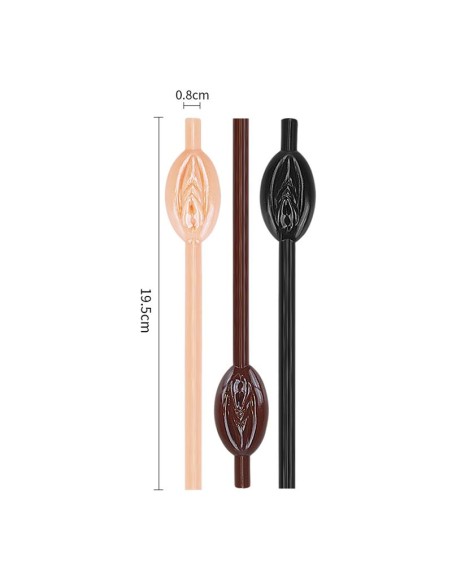 Pajita de Vagina Pack de 9