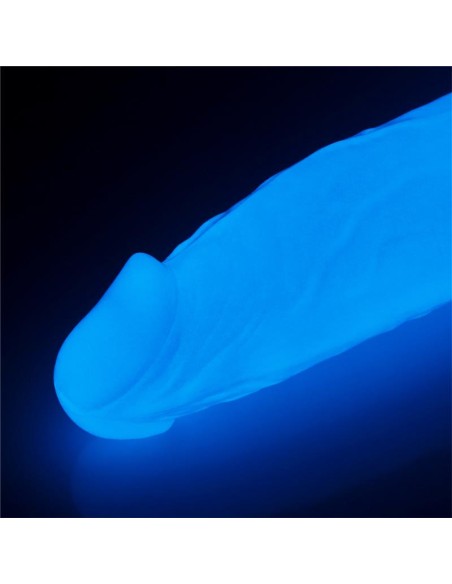 Dildo Lumino 10 Luz Azul Dildo Lumino 10 Luz Azul