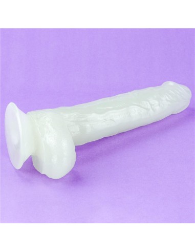 Dildo Lumino 10 Luz Azul