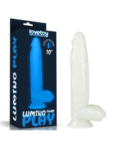 Dildo Lumino 10 Luz Azul