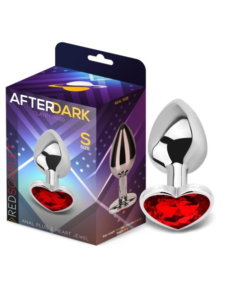 Plug Anal Joya de Corazon Red Scarlet Talla S