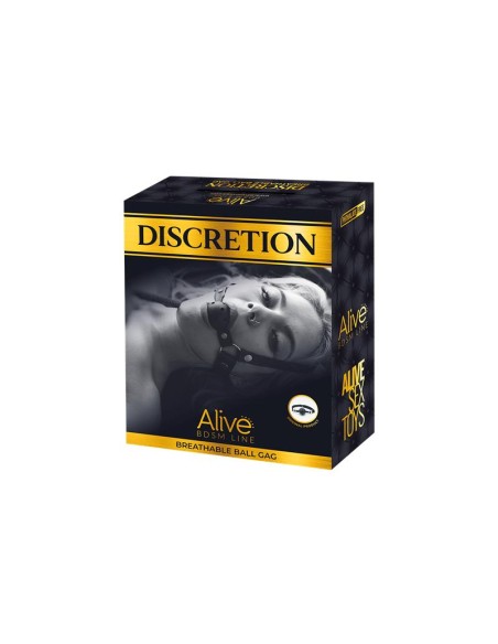 Discretion Mordaza Transpirable Negro