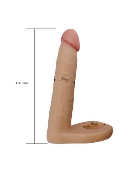 Dildo The Ultra Soft Double 625 Natural Dildo The Ultra Soft Double 625 Natural