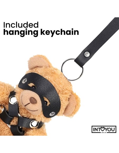 Bearly Llavero de Osito BDSM con Arnes