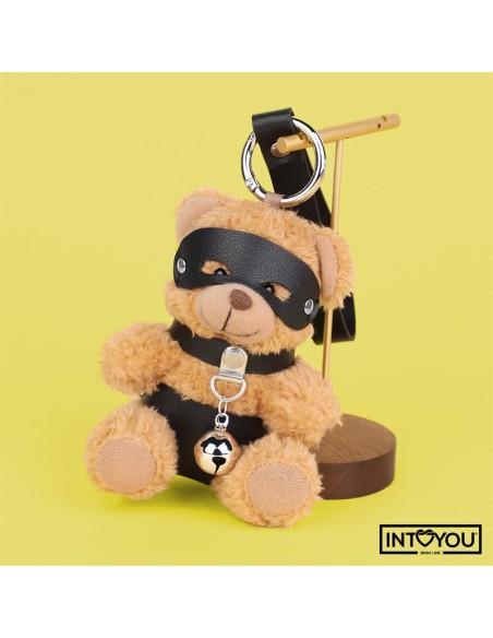 Mimi Llavero de Osito BDSM con Collar y Cascabel Mimi Llavero de Osito BDSM con Collar y Cascabel