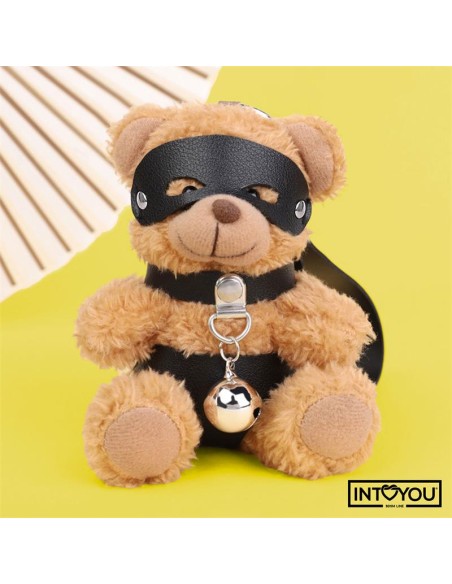 Mimi Llavero de Osito BDSM con Collar y Cascabel Mimi Llavero de Osito BDSM con Collar y Cascabel