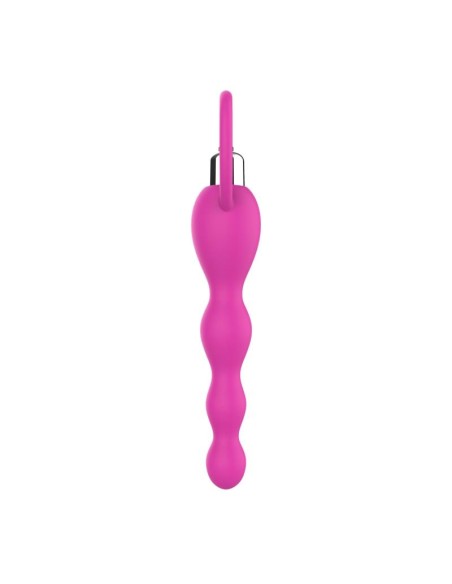 Cadena Anal con Vibracion Rosa