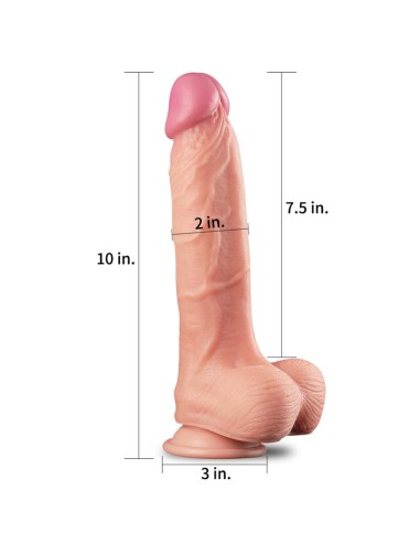 Dildo Nature 10 Dual Layer Natural