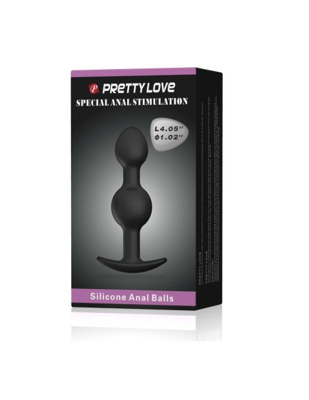 Plug Bolas Anales Silicona