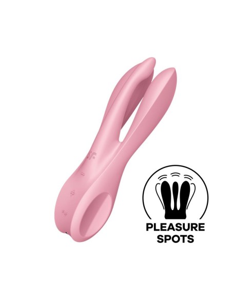Vibrador Threesome 1 Rosa Vibrador Threesome 1 Rosa