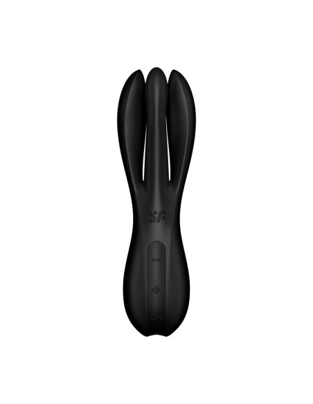 Vibrador Threesome 2 Negro