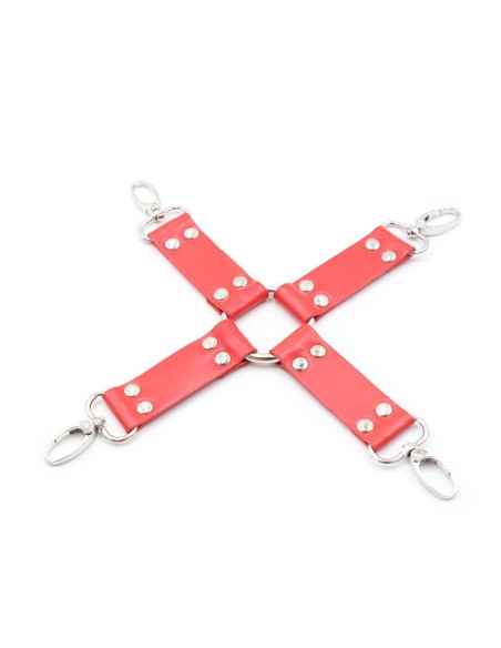 Set de Bondage 10 Piezas Rojo Set de Bondage 10 Piezas Rojo