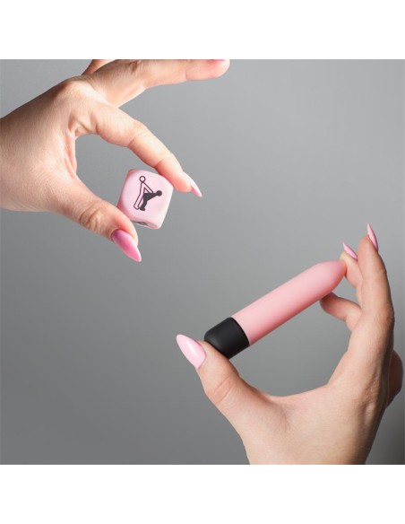 Kit Sensual Feelings Bala Vibradora y Dados Posturas Kit Sensual Feelings Bala Vibradora y Dados Posturas