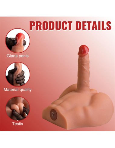 Peel Masturbador con Dildo y Ano Ass con Vibracion y Thrusting