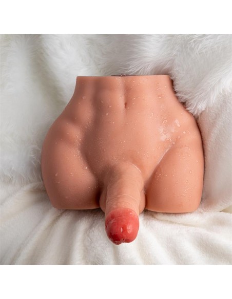 Peel Masturbador con Dildo y Ano Ass con Vibracion y Thrusting