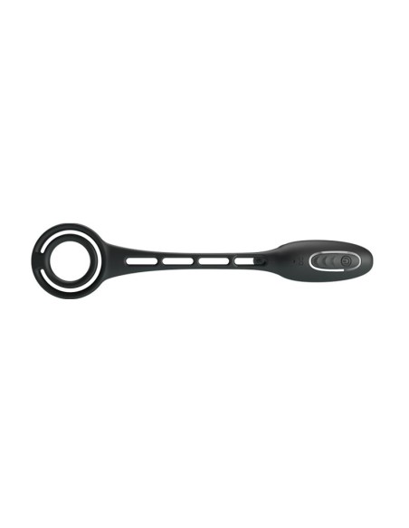 Plug Anal con Anillo para el Pene con Vibracion