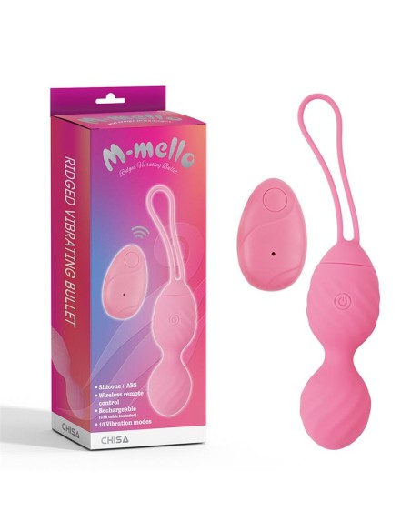 Huevo Vibrador Control Remoto Ridged USB Silicona 74 Huevo Vibrador Control Remoto Ridged USB Silicona 74