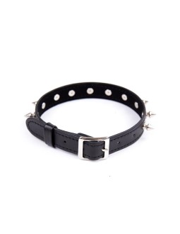 Collar con Pinchos Ajustable 43 cm Negro 2