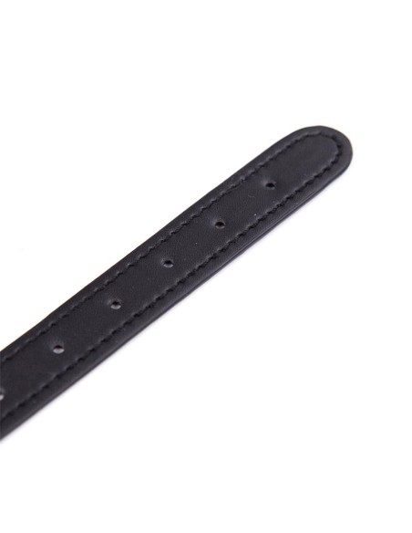 Collar con Pinchos Ajustable 43 cm Negro Collar con Pinchos Ajustable 43 cm Negro