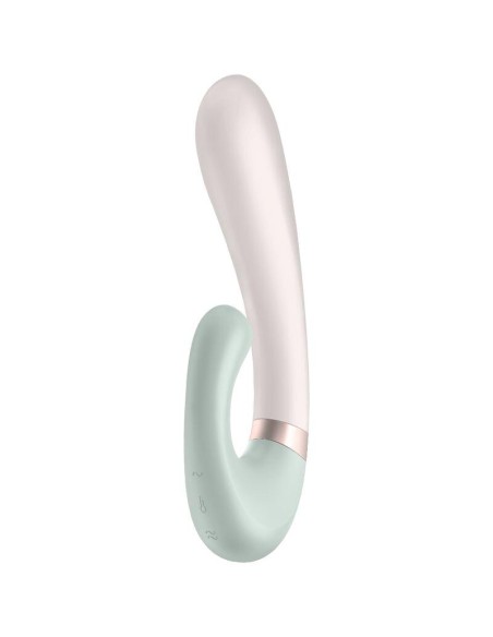 Heat Wave Vibrador con Efector Calor y APP Menta Heat Wave Vibrador con Efector Calor y APP Menta