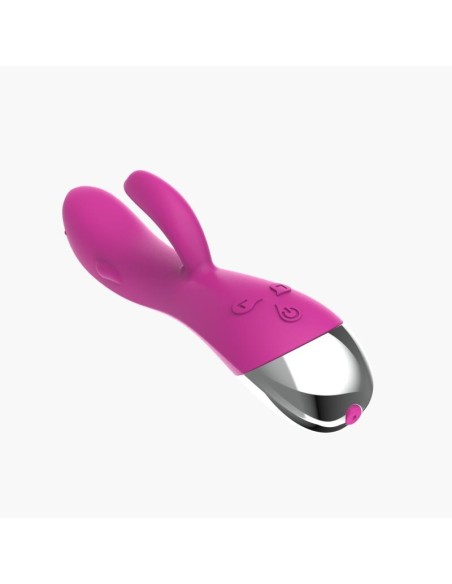 Vibrador Dolphin 6 Funciones USB Rosa Vibrador Dolphin 6 Funciones USB Rosa