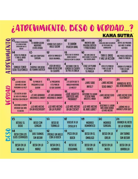 Juego de Atrevimiento Beso y Verdad Juego de Atrevimiento Beso y Verdad