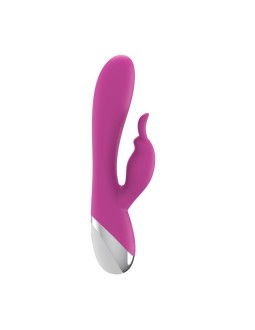 VIbrador Dual USB Silicona Rosa 2