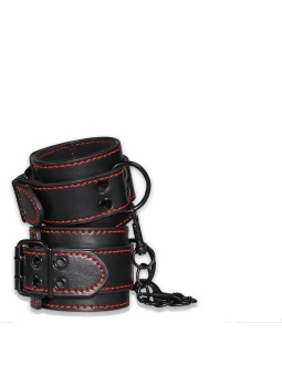 Esposas de Tobillos Bondage Negro 2
