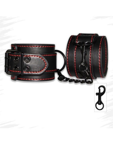 Esposas de Tobillos Bondage Negro