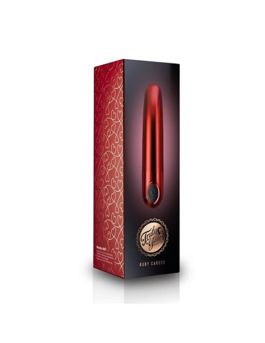 Truly Yours Bala Vibradora Ruby Caress Metallic Red