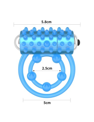 Lumino Play Anillo Vibrador Luz Azul