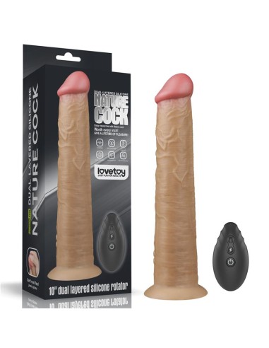 Vibrador Realista con Rotacion Doble Capa 10