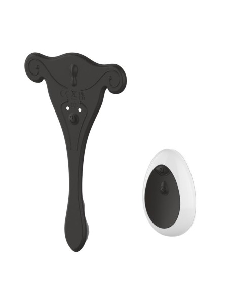 Estimulador de Braguita con Control Remoto USB Negro
