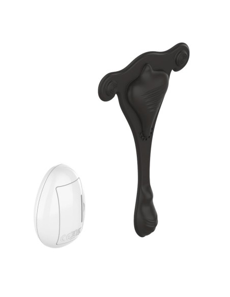 Estimulador de Braguita con Control Remoto USB Negro