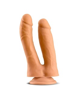 Twin Dildo Doble Realista 71 Natural 2
