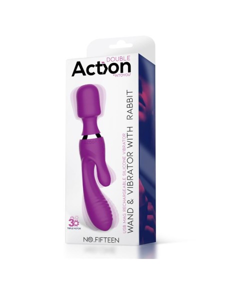 No Fifteen Vibrador y Masajeador 3 Motores Independientes No Fifteen Vibrador y Masajeador 3 Motores Independientes