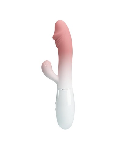 Snappy Vibrador Blanco y Rosa