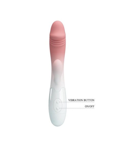 Snappy Vibrador Blanco y Rosa