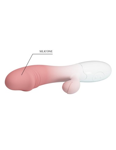 Snappy Vibrador Blanco y Rosa