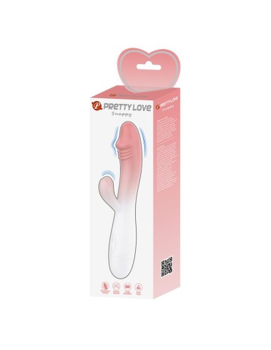 Snappy Vibrador Blanco y Rosa
