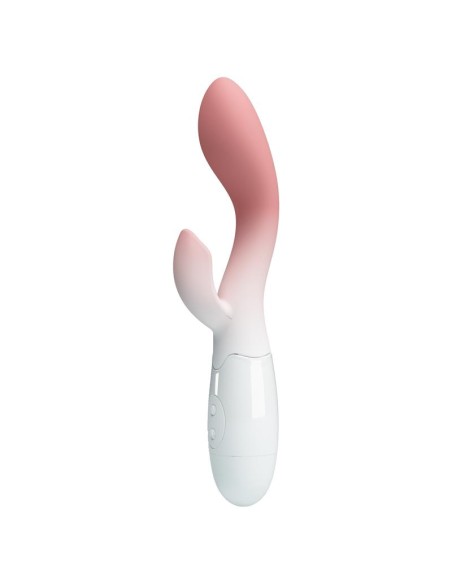 Brighty Vibrador Blanco y Rosa