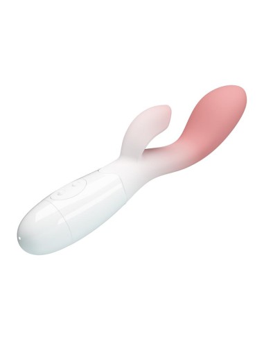 Brighty Vibrador Blanco y Rosa