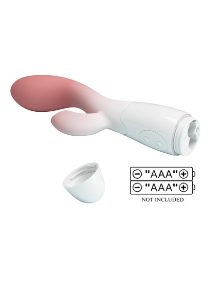 Brighty Vibrador Blanco y Rosa