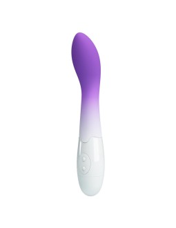 Bishop Vibrador Blanco y Purpura