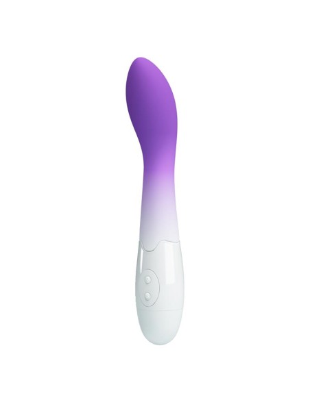 Bishop Vibrador Blanco y Purpura