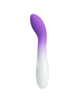 Bishop Vibrador Blanco y Purpura 2