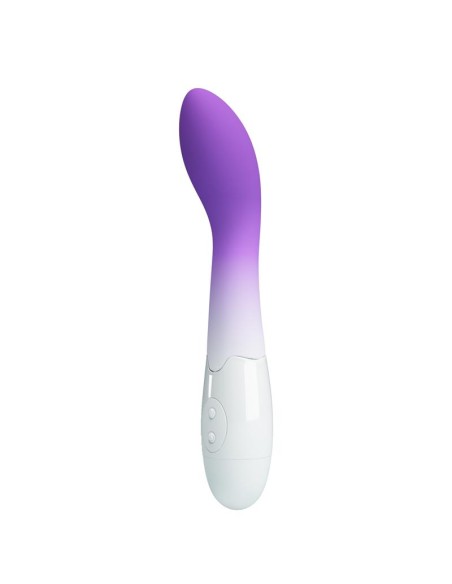 Bishop Vibrador Blanco y Purpura