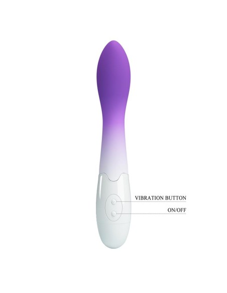 Bishop Vibrador Blanco y Purpura