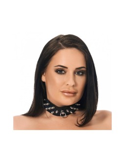 Collar Cuero con Pinchos